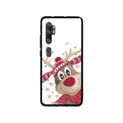 Husa personalizata tip carcasa HQPrint pentru Xiaomi Mi Note 10 Lite, model Reindeer 3, multicolor, S1D1M0053