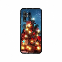 Husa personalizata tip carcasa HQPrint pentru Xiaomi Mi Note 10 Lite, model Christmas Tree 2, multicolor, S1D1M0058