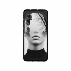 Husa personalizata tip carcasa HQPrint pentru Xiaomi Mi Note 10 Lite, model Abstract Lady, multicolor, S1D1M0066