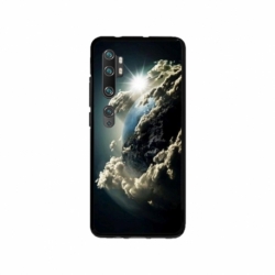 Husa personalizata tip carcasa HQPrint pentru Xiaomi Mi Note 10 Lite, model Cloudy Earth, multicolor, S1D1M0067