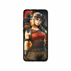 Husa personalizata tip carcasa HQPrint pentru Xiaomi Mi Note 10 Lite, model Fortnite 1, multicolor, S1D1M0073