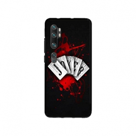 Husa personalizata tip carcasa HQPrint pentru Xiaomi Mi Note 10 Lite, model Joker 1, multicolor, S1D1M0106
