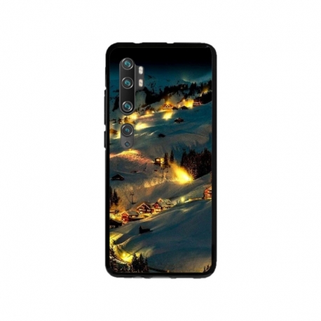 Husa personalizata tip carcasa HQPrint pentru Xiaomi Mi Note 10 Lite, model Nice View 6, multicolor, S1D1M0128