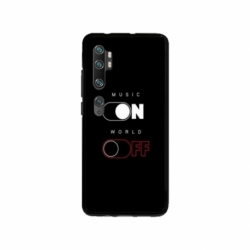 Husa personalizata tip carcasa HQPrint pentru Xiaomi Mi Note 10 Lite, model Phone On World Off, multicolor, S1D1M0131