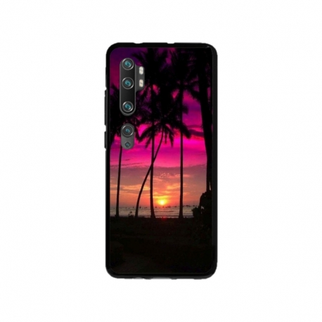 Husa personalizata tip carcasa HQPrint pentru Xiaomi Mi Note 10 Lite, model Beach View 1, multicolor, S1D1M0136