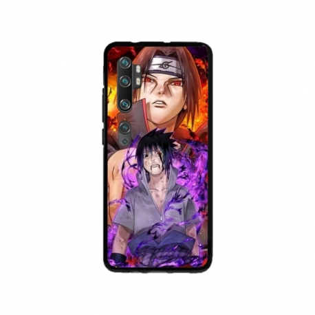 Husa personalizata tip carcasa HQPrint pentru Xiaomi Mi Note 10 Lite, model Naruto 3, multicolor, S1D1M0162