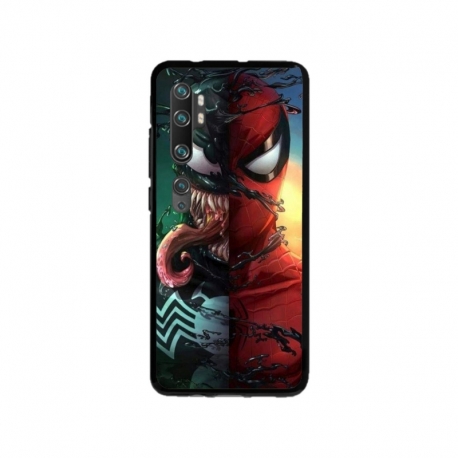 Husa personalizata tip carcasa HQPrint pentru Xiaomi Mi Note 10 Lite, model Spiderman 5, multicolor, S1D1M0171