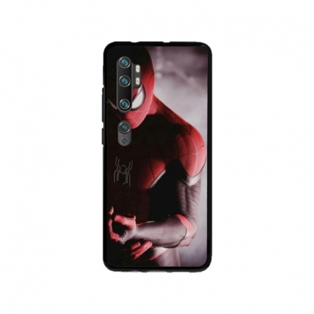 Husa personalizata tip carcasa HQPrint pentru Xiaomi Mi Note 10 Lite, model Spiderman 6, multicolor, S1D1M0172