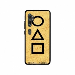 Husa personalizata tip carcasa HQPrint pentru Xiaomi Mi Note 10 Lite, model Squid Game 9, multicolor, S1D1M0181