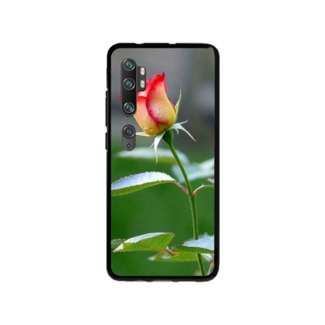 Husa personalizata tip carcasa HQPrint pentru Xiaomi Mi Note 10 Lite, model Flowers 13, multicolor, S1D1M0206