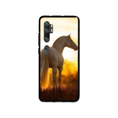 Husa personalizata tip carcasa HQPrint pentru Xiaomi Mi Note 10 Lite, model Horse 2, multicolor, S1D1M0218