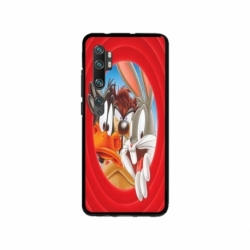 Husa personalizata tip carcasa HQPrint pentru Xiaomi Mi Note 10 Lite, model Looney Tunes 2, multicolor, S1D1M0227