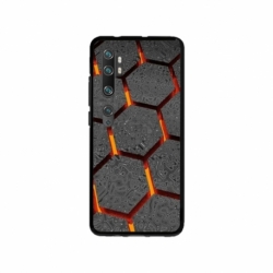 Husa personalizata tip carcasa HQPrint pentru Xiaomi Mi Note 10 Lite, model Lava Hex, multicolor, S1D1M0265