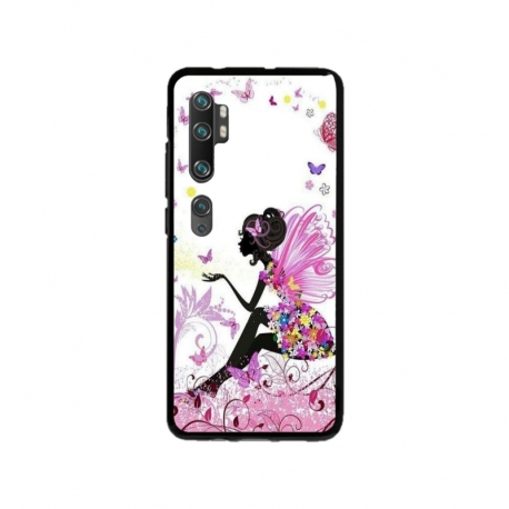Husa personalizata tip carcasa HQPrint pentru Xiaomi Mi Note 10 Lite, model Fairy, multicolor, S1D1M0276