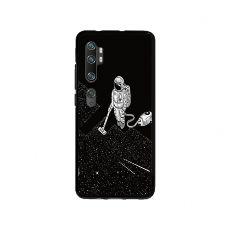 Husa personalizata tip carcasa HQPrint pentru Xiaomi Mi Note 10, model Vacuum of Space, multicolor, S1D1M0007