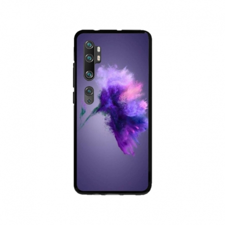 Husa personalizata tip carcasa HQPrint pentru Xiaomi Mi Note 10 Lite, model Flowers 19, multicolor, S1D1M0340