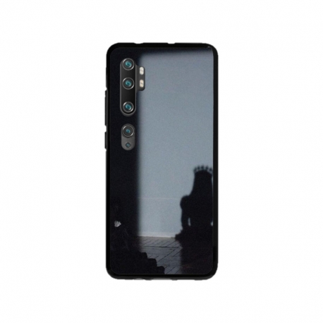 Husa personalizata tip carcasa HQPrint pentru Xiaomi Mi Note 10 Lite, model Shadow Princess, multicolor, S1D1M0341