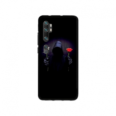 Husa personalizata tip carcasa HQPrint pentru Xiaomi Mi Note 10 Lite, model Choose Rose, multicolor, S1D1M0343