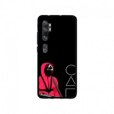 Husa personalizata tip carcasa HQPrint pentru Xiaomi Mi Note 10, model Squid Game 5, multicolor, S1D1M0177