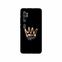 Husa personalizata tip carcasa HQPrint pentru Xiaomi Mi Note 10, model Queen, multicolor, S1D1M0243