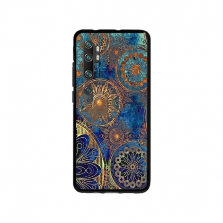 Husa personalizata tip carcasa HQPrint pentru Xiaomi Mi Note 10, model Mandela 3, multicolor, S1D1M0256