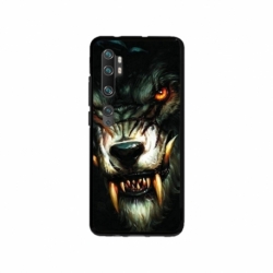 Husa personalizata tip carcasa HQPrint pentru Xiaomi Mi Note 10, model Wolf, multicolor, S1D1M0286