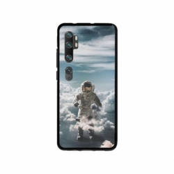 Husa personalizata tip carcasa HQPrint pentru Xiaomi Mi Note 10, model Astronaut in the Clouds, multicolor, S1D1M0290