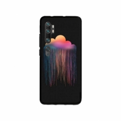 Husa personalizata tip carcasa HQPrint pentru Xiaomi Mi Note 10, model Colorful 3, multicolor, S1D1M0298