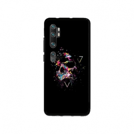 Husa personalizata tip carcasa HQPrint pentru Xiaomi Mi Note 10, model Colorful 5, multicolor, S1D1M0302