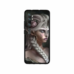 Husa personalizata tip carcasa HQPrint pentru Xiaomi Mi Note 10, model Alien Queen, multicolor, S1D1M0308