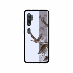 Husa personalizata tip carcasa HQPrint pentru Xiaomi Mi Note 10, model Birds, multicolor, S1D1M0314
