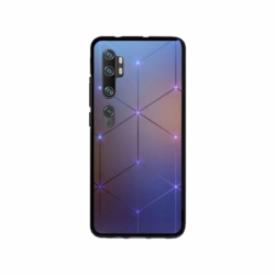 Husa personalizata tip carcasa HQPrint pentru Xiaomi Mi Note 10, model Square, multicolor, S1D1M0315