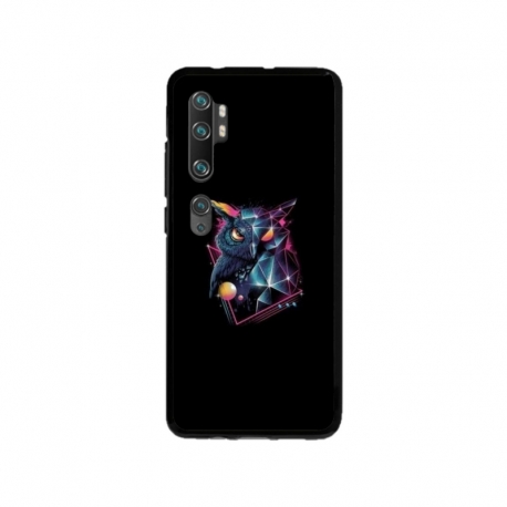 Husa personalizata tip carcasa HQPrint pentru Xiaomi Mi Note 10, model Colorful 9, multicolor, S1D1M0333