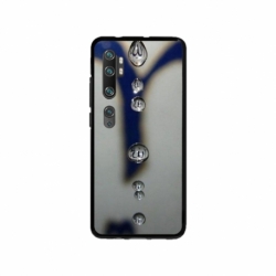 Husa personalizata tip carcasa HQPrint pentru Xiaomi Mi Note 10, model Droplets, multicolor, S1D1M0353