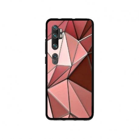 Husa personalizata tip carcasa HQPrint pentru Xiaomi Mi Note 10, model 3D, multicolor, S1D1M0373