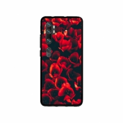 Husa personalizata tip carcasa HQPrint pentru Xiaomi Mi Note 10, model Flowers 24, multicolor, S1D1M0386