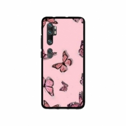 Husa personalizata tip carcasa HQPrint pentru Xiaomi Mi Note 10 Pro, model Butterfly 7, multicolor, S1D1M0076