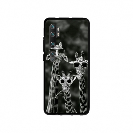 Husa personalizata tip carcasa HQPrint pentru Xiaomi Mi Note 10 Pro, model Zebra 1, multicolor, S1D1M0086