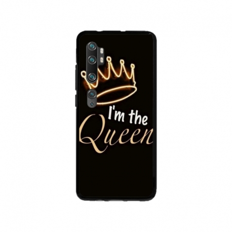 Husa personalizata tip carcasa HQPrint pentru Xiaomi Mi Note 10 Pro, model Im the Queen, multicolor, S1D1M0101