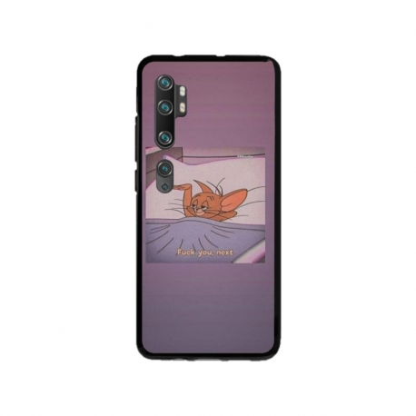 Husa personalizata tip carcasa HQPrint pentru Xiaomi Mi Note 10 Pro, model Jerry 1, multicolor, S1D1M0104
