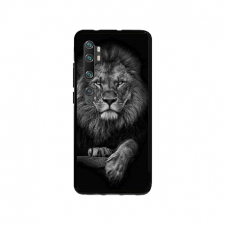 Husa personalizata tip carcasa HQPrint pentru Xiaomi Mi Note 10 Pro, model Lion 2, multicolor, S1D1M0117