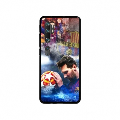 Husa personalizata tip carcasa HQPrint pentru Xiaomi Mi Note 10 Pro, model Messi 1, multicolor, S1D1M0122