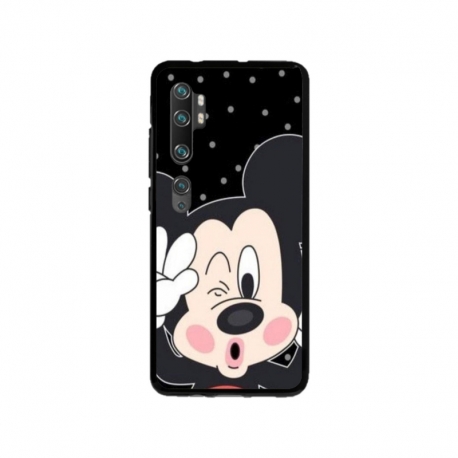 Husa personalizata tip carcasa HQPrint pentru Xiaomi Mi Note 10 Pro, model Mickey 1, multicolor, S1D1M0124