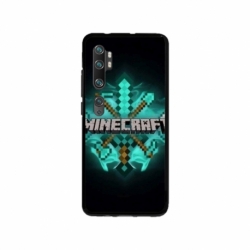 Husa personalizata tip carcasa HQPrint pentru Xiaomi Mi Note 10 Pro, model Minecraft 2, multicolor, S1D1M0126