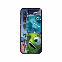Husa personalizata tip carcasa HQPrint pentru Xiaomi Mi Note 10 Pro, model Monster INC, multicolor, S1D1M0127