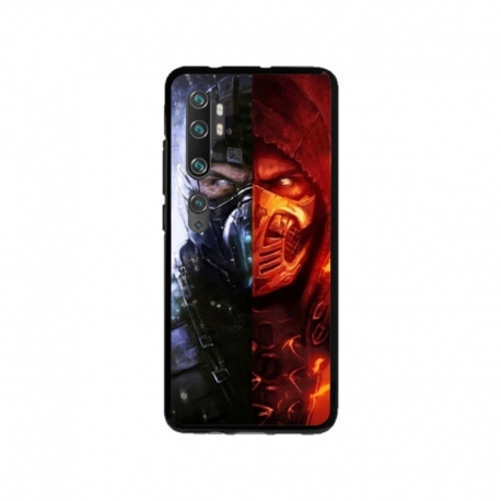 Husa personalizata tip carcasa HQPrint pentru Xiaomi Mi Note 10 Pro, model Mortal Kombat, multicolor, S1D1M0130