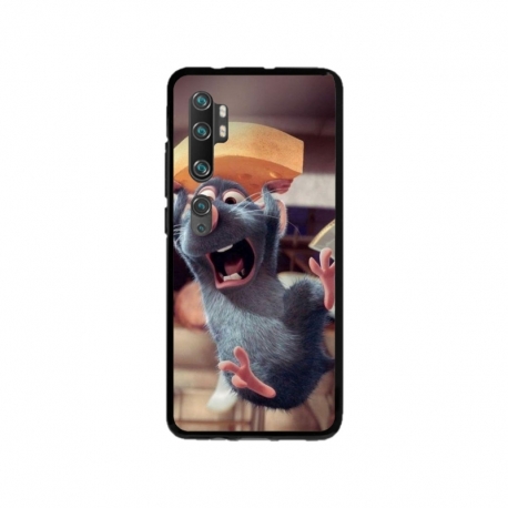 Husa personalizata tip carcasa HQPrint pentru Xiaomi Mi Note 10 Pro, model Ratatouille, multicolor, S1D1M0151