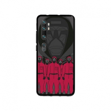 Husa personalizata tip carcasa HQPrint pentru Xiaomi Mi Note 10 Pro, model Squid Game 15, multicolor, S1D1M0187