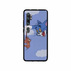 Husa personalizata tip carcasa HQPrint pentru Xiaomi Mi Note 10 Pro, model Tom and Jerry 1, multicolor, S1D1M0203