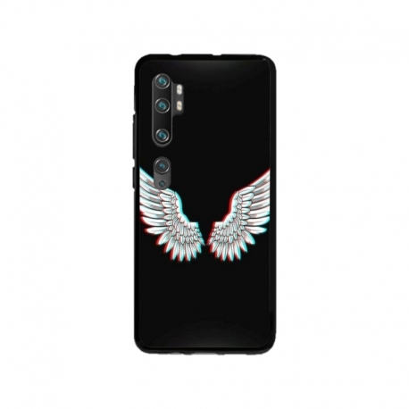 Husa personalizata tip carcasa HQPrint pentru Xiaomi Mi Note 10 Pro, model Angel, multicolor, S1D1M0219